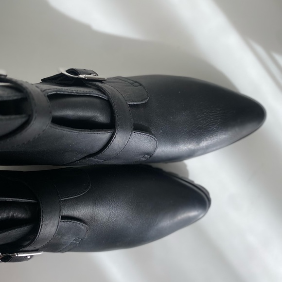 Breaking Hearts & Burning Rubber Leather Moto Boot - Picture 7 of 14